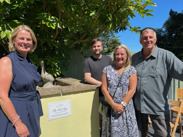 The Croft Celebrates Former Resident with Garden Dedication